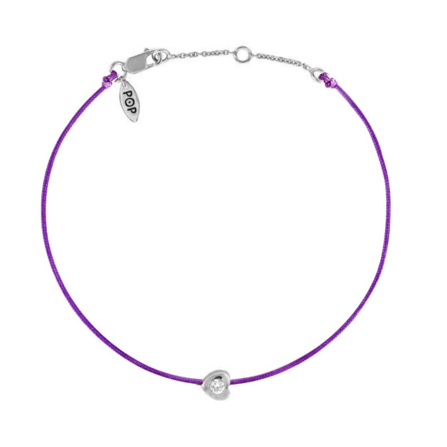 Sterling Silver | Heart Bezel