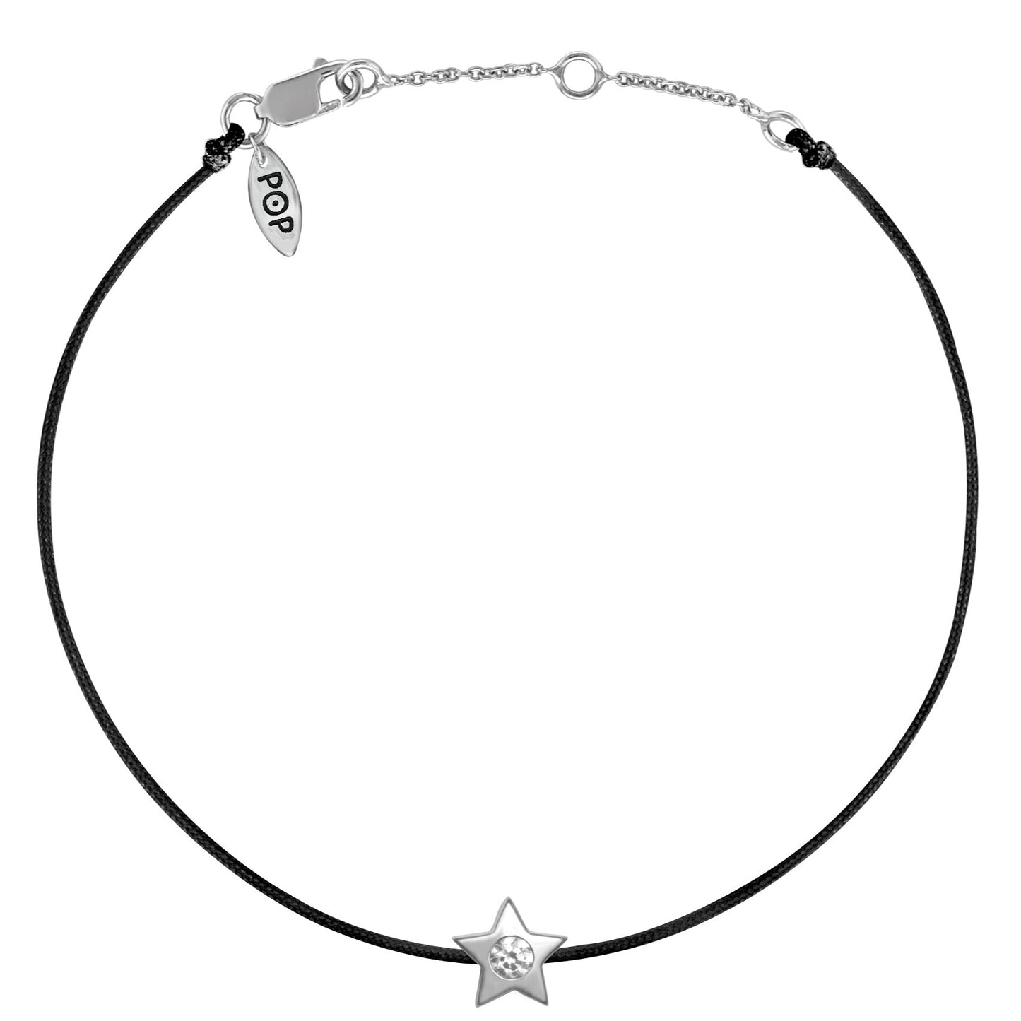 Sterling Silver | Star Bezel