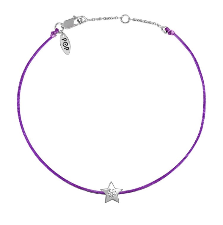 Sterling Silver | Star Bezel