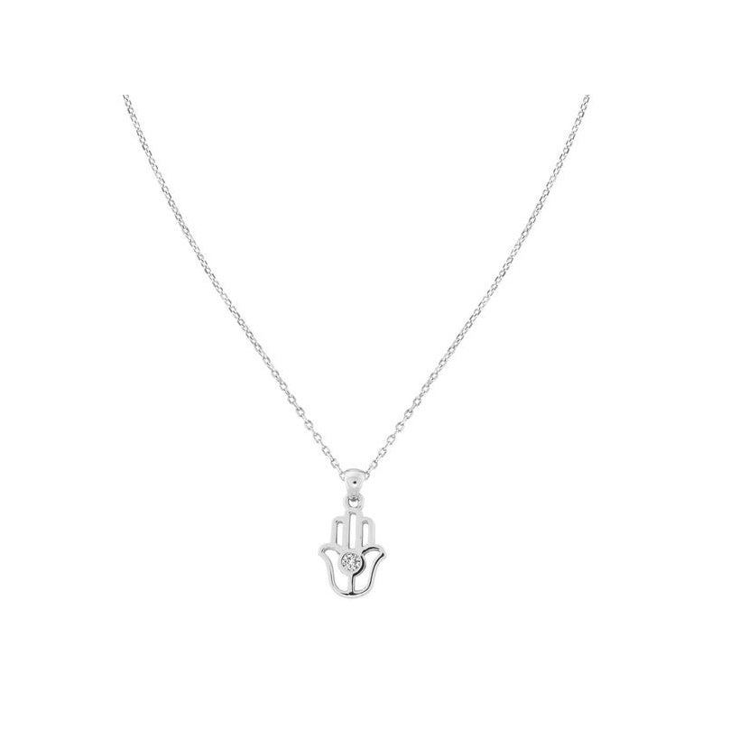 Diamond Hamsa Necklace