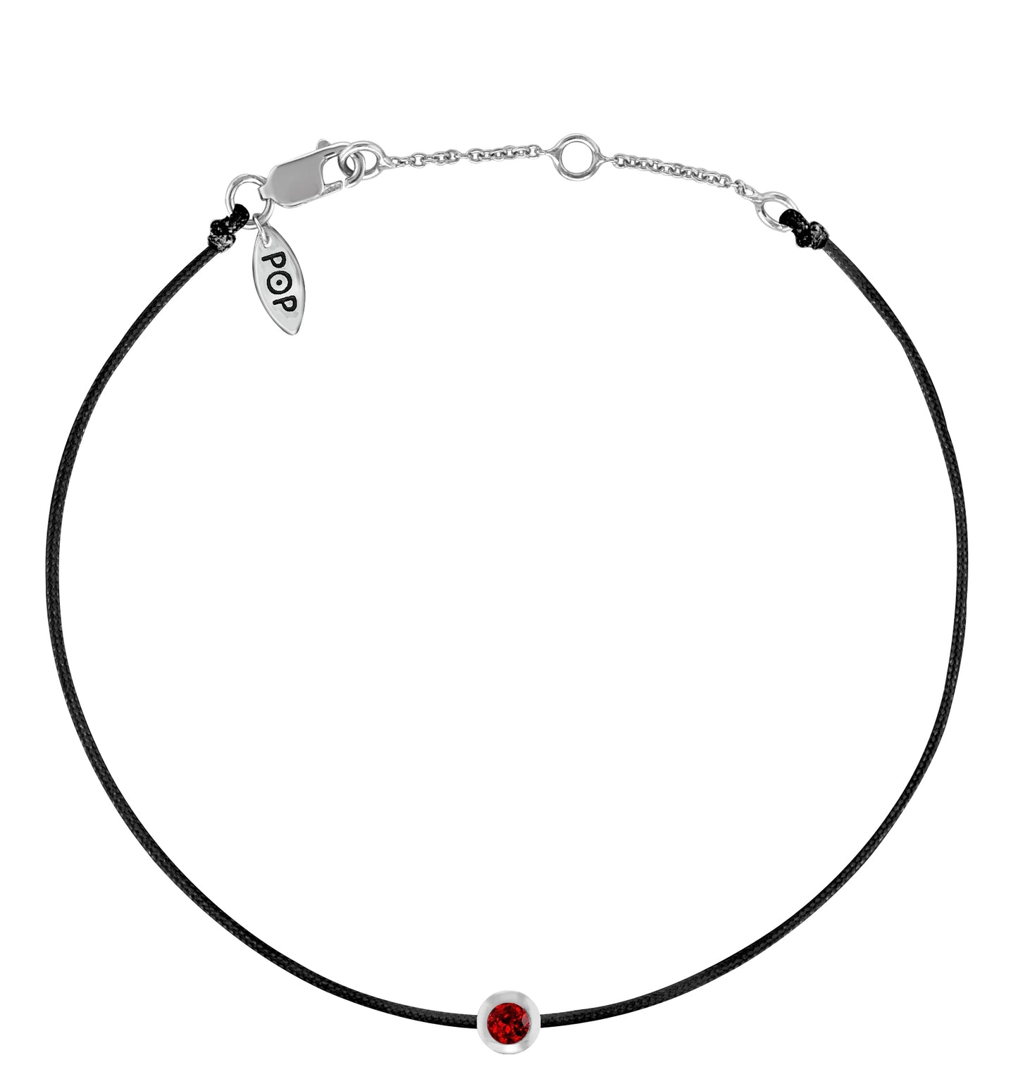 POP Ruby Birthstone Bracelet - JULY - POP Diamond Jewelry