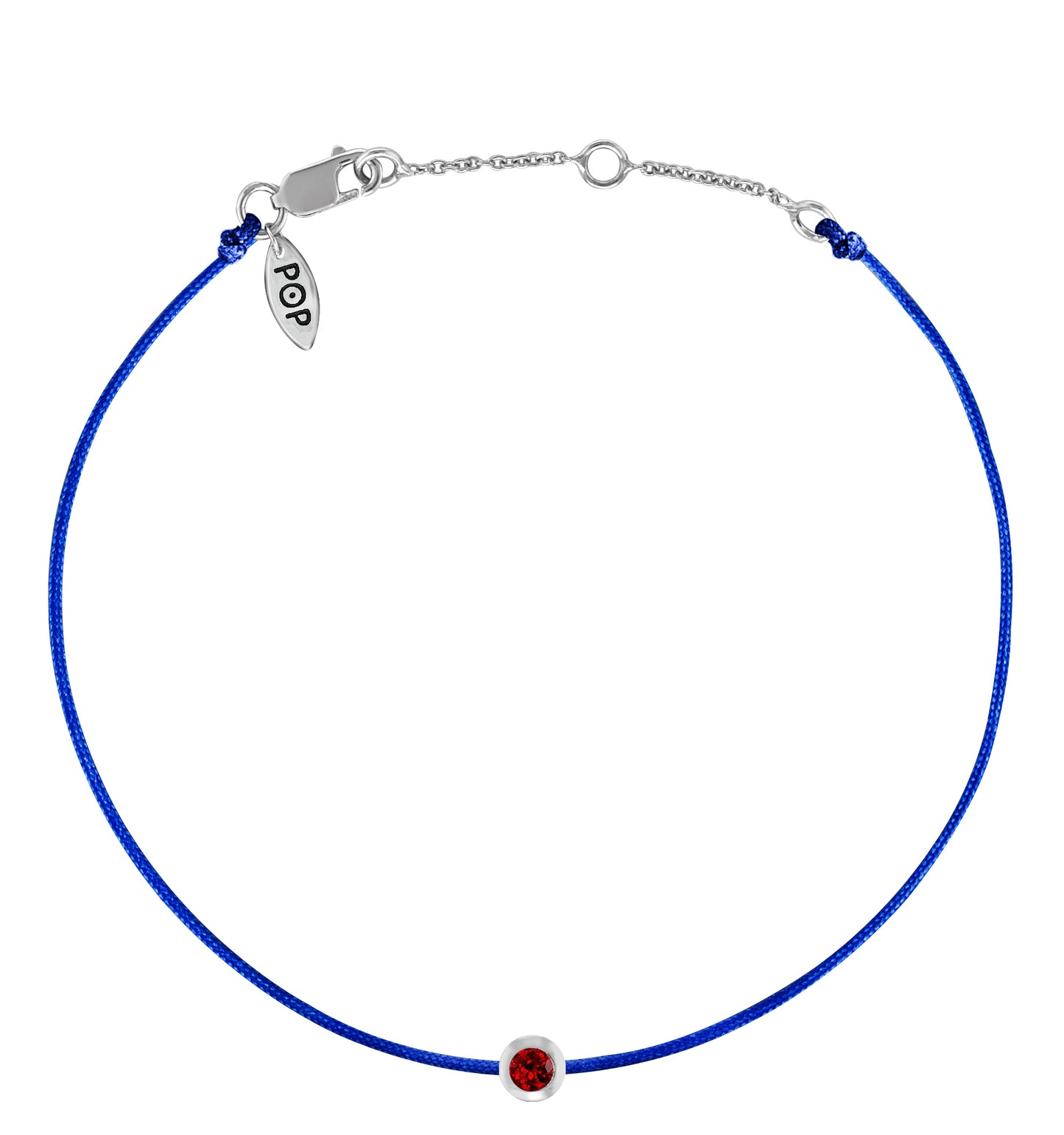 POP Ruby Birthstone Bracelet - JULY - POP Diamond Jewelry