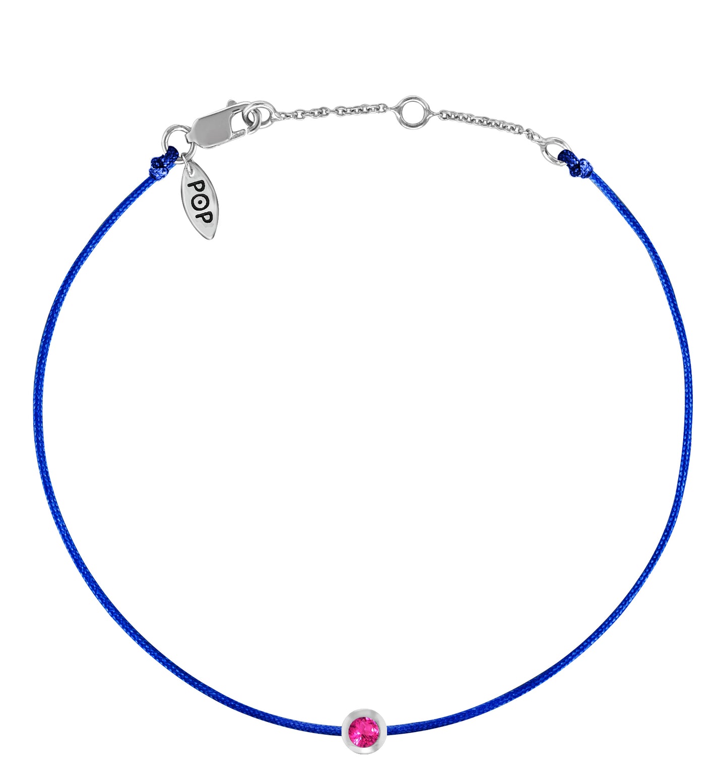 POP Pink Tourmaline Bracelet - OCTOBER - POP Diamond Jewelry