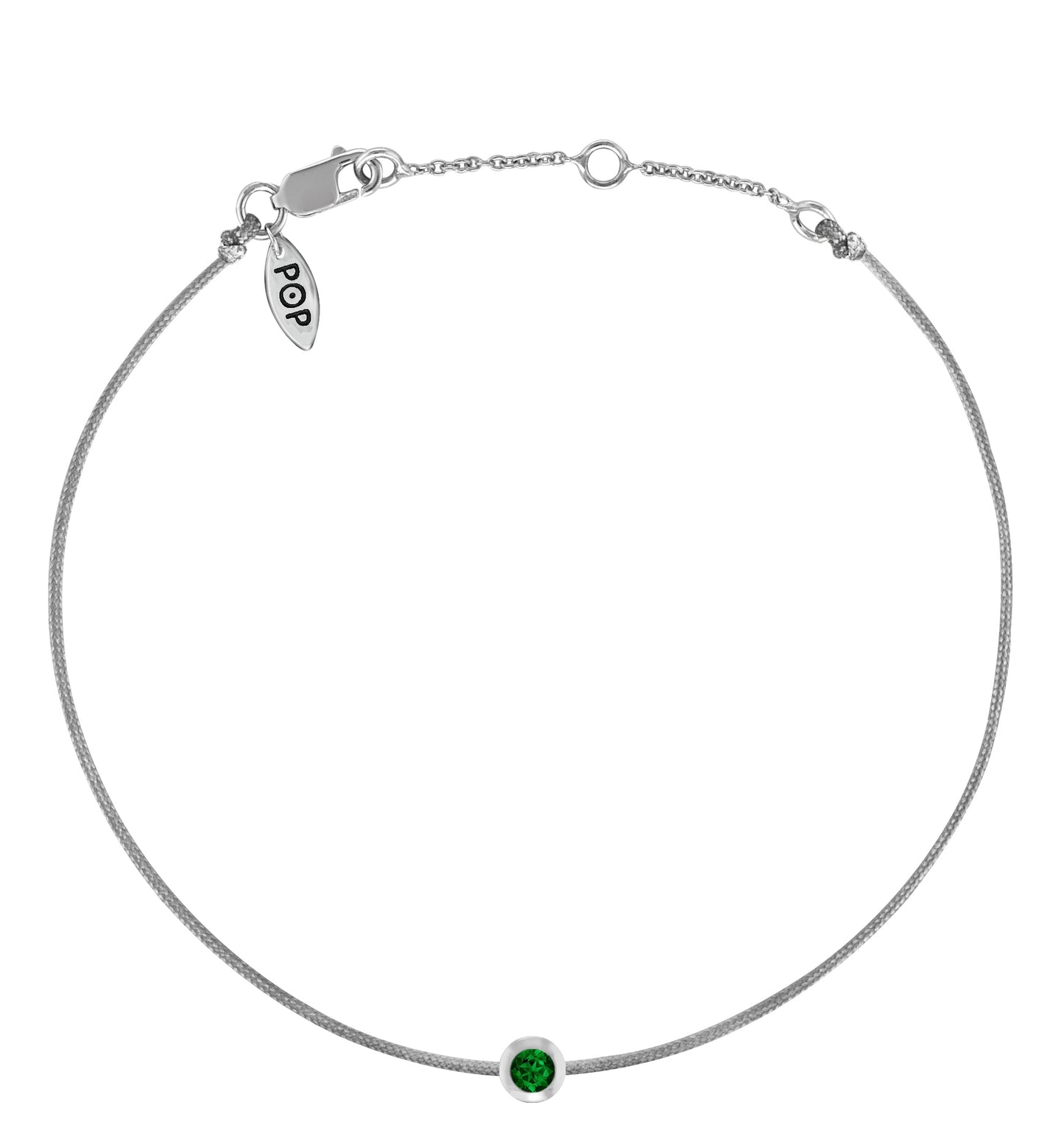 POP Emerald Birthstone Bracelet - MAY - POP Diamond Jewelry