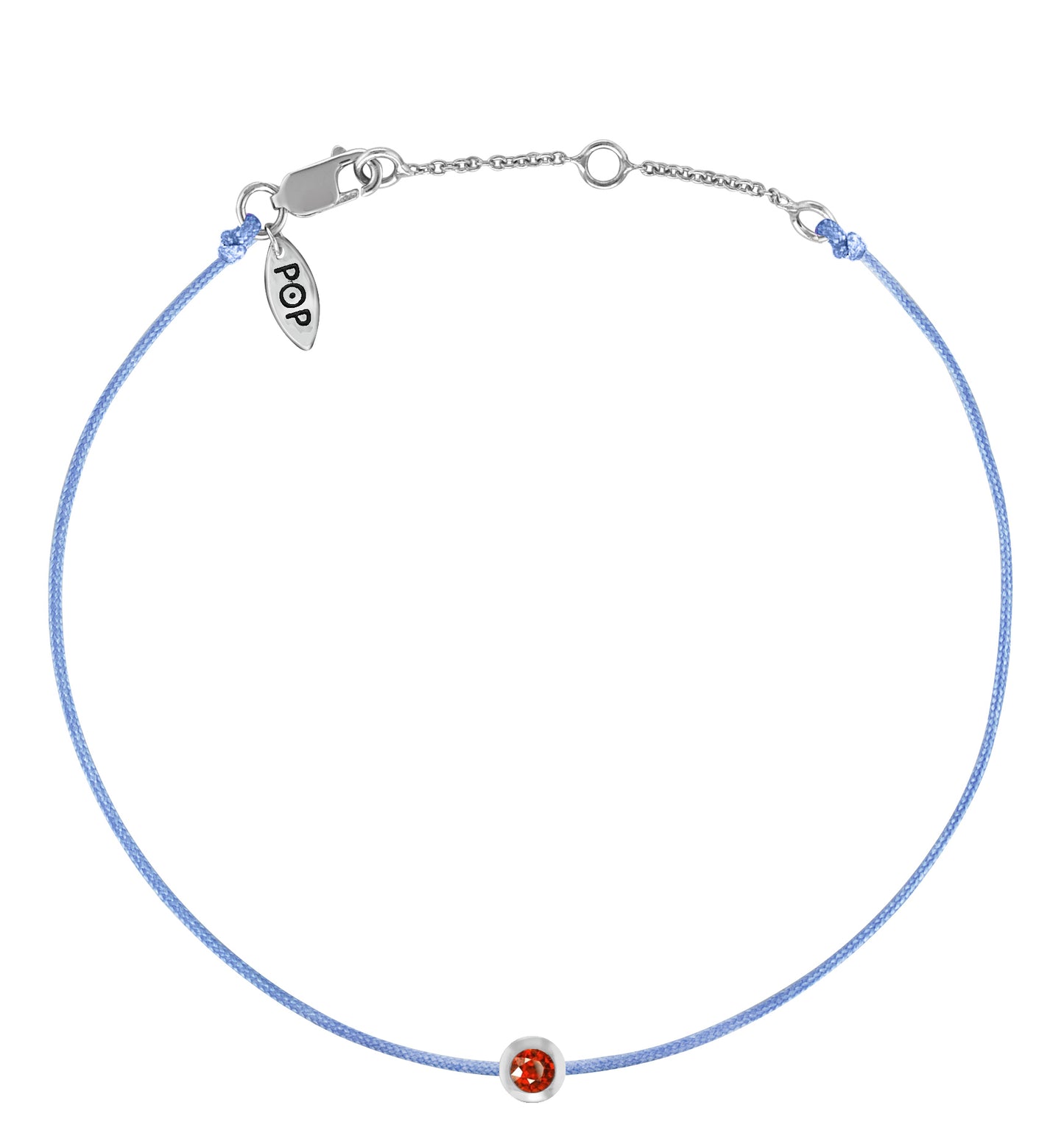 POP Garnet Birthstone Bracelet - JANUARY - POP Diamond Jewelry