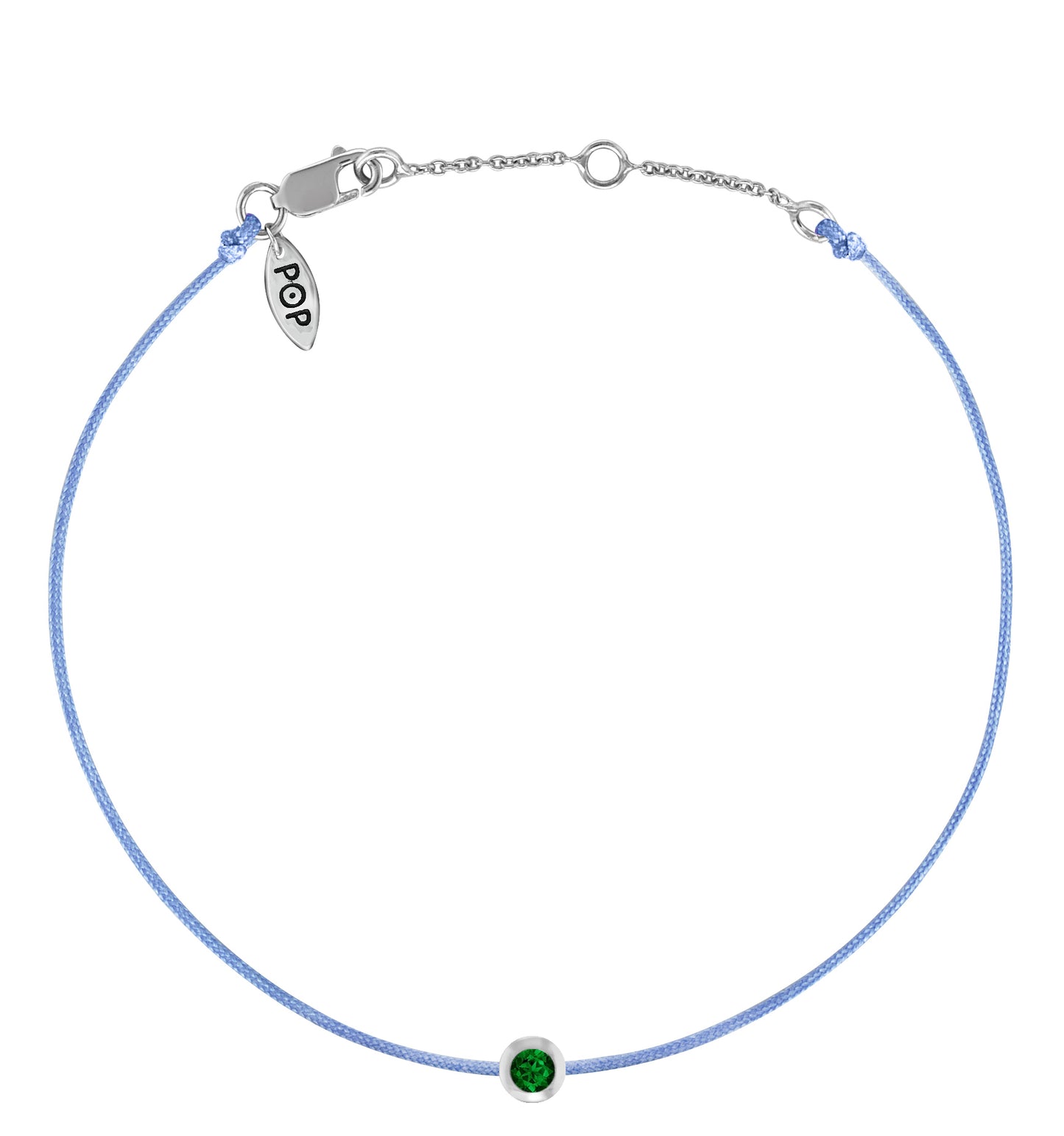 POP Emerald Birthstone Bracelet - MAY - POP Diamond Jewelry
