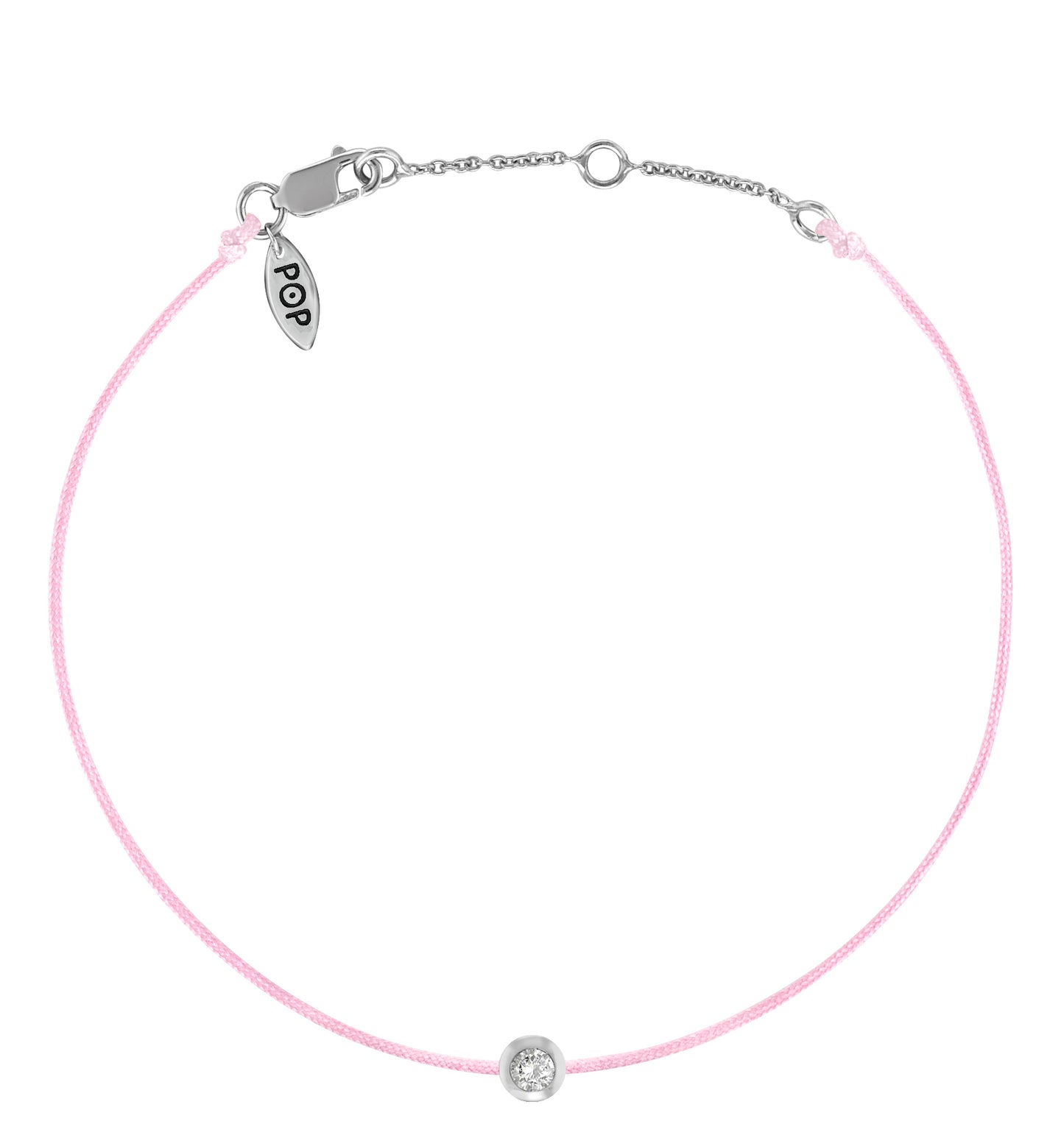 POP Diamond Birthstone Bracelet - APRIL - POP Diamond Jewelry