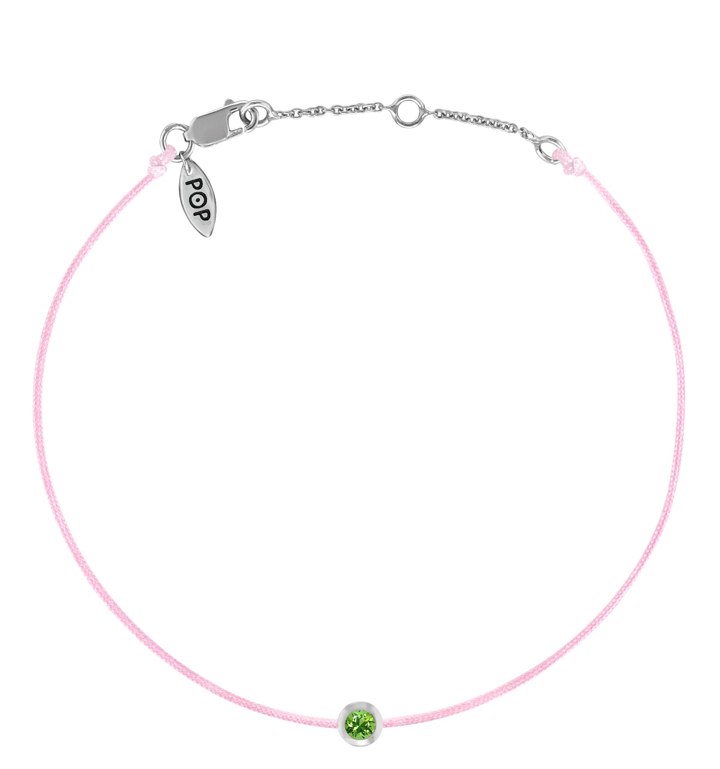 POP Peridot Birthstone Bracelet - AUGUST - POP Diamond Jewelry