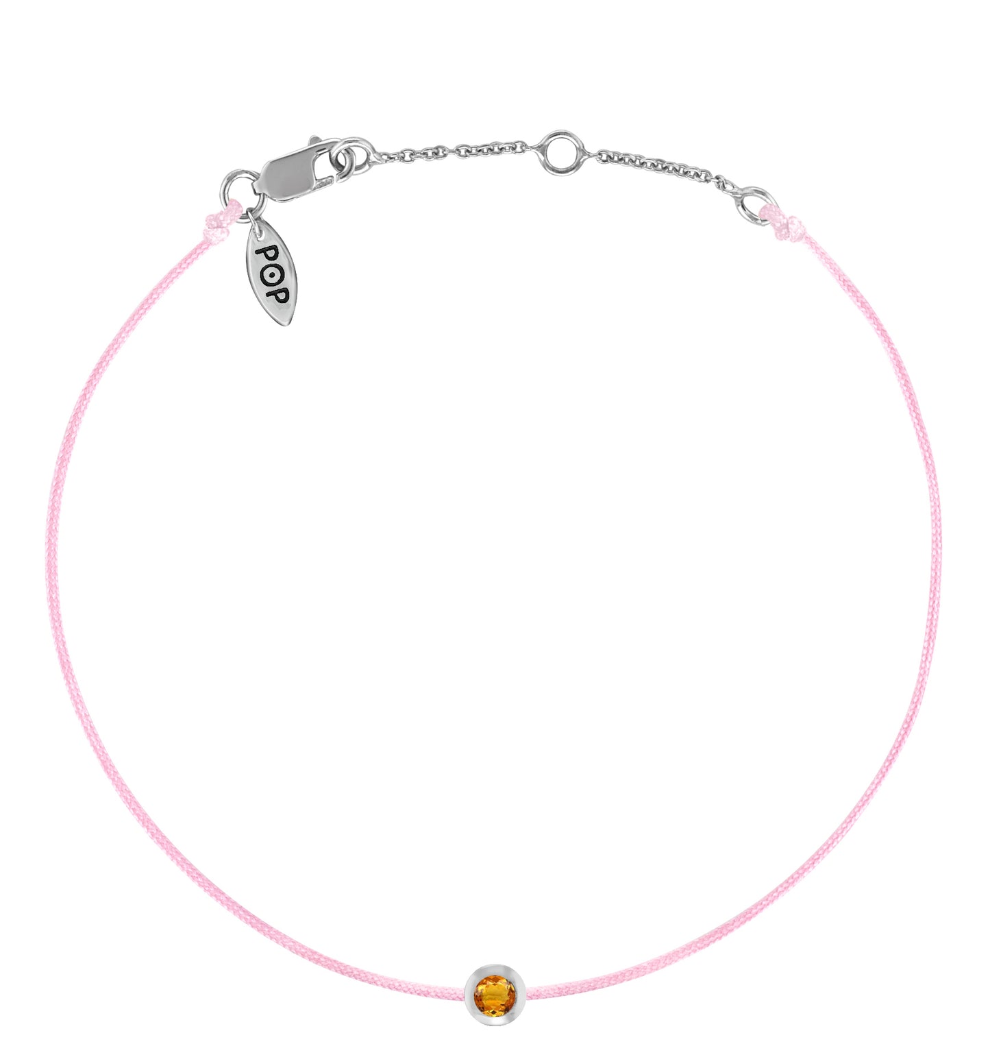 POP Citrine Birthstone Bracelet - NOVEMBER - POP Diamond Jewelry