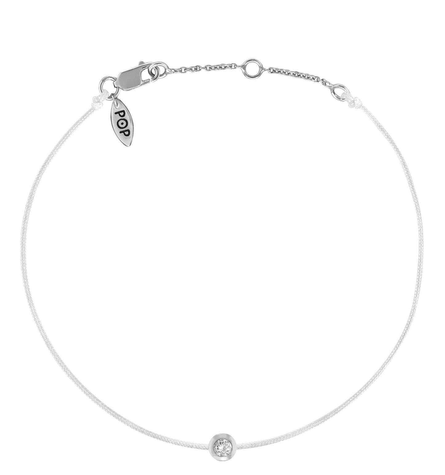 POP Diamond Birthstone Bracelet - APRIL - POP Diamond Jewelry