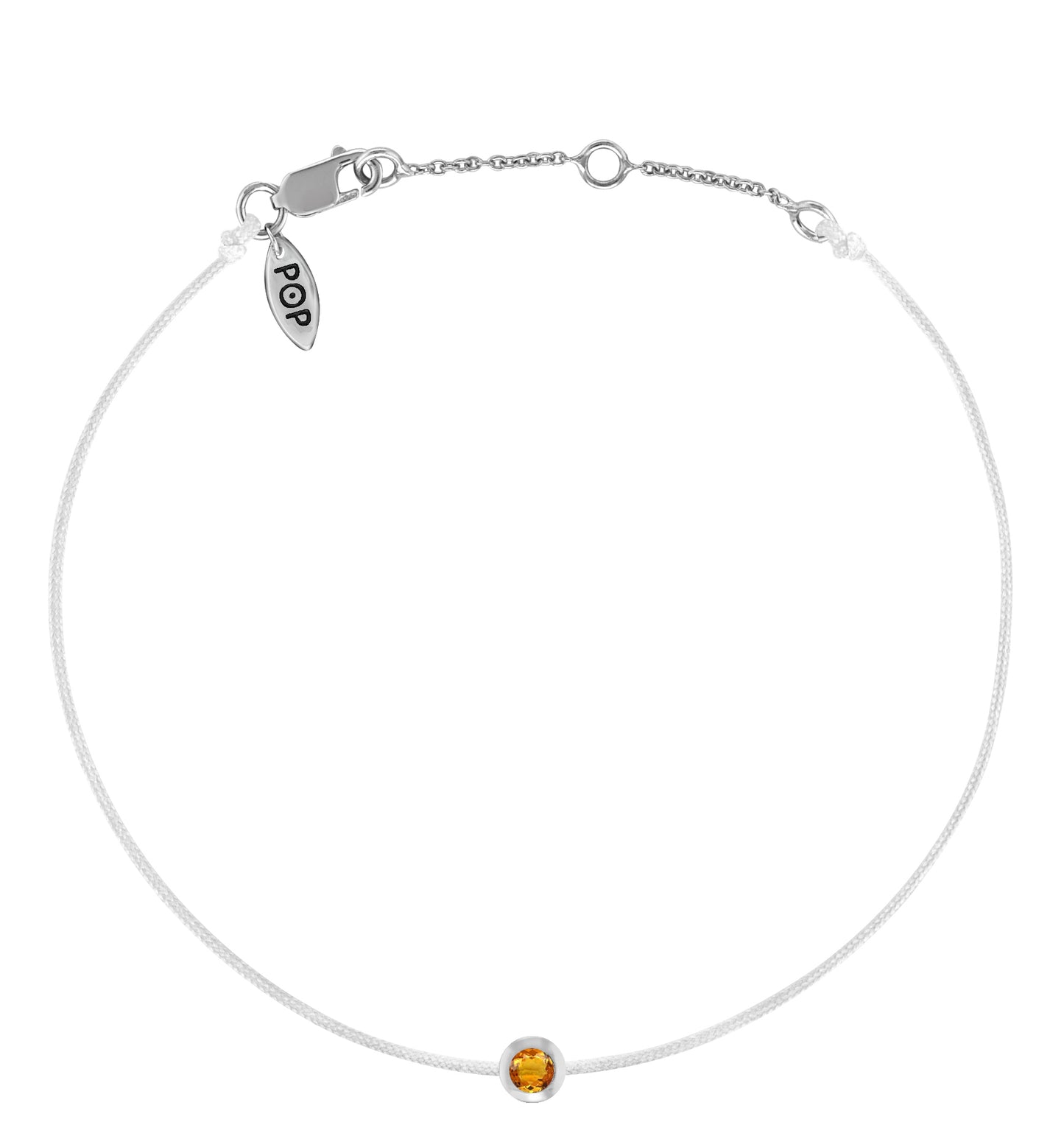 POP Citrine Birthstone Bracelet - NOVEMBER - POP Diamond Jewelry