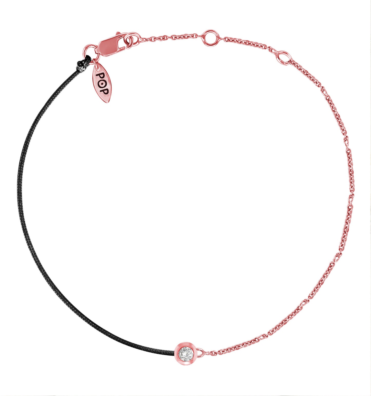 POP .10cts Split Decision Bracelet/Anklet - POP Diamond Jewelry
