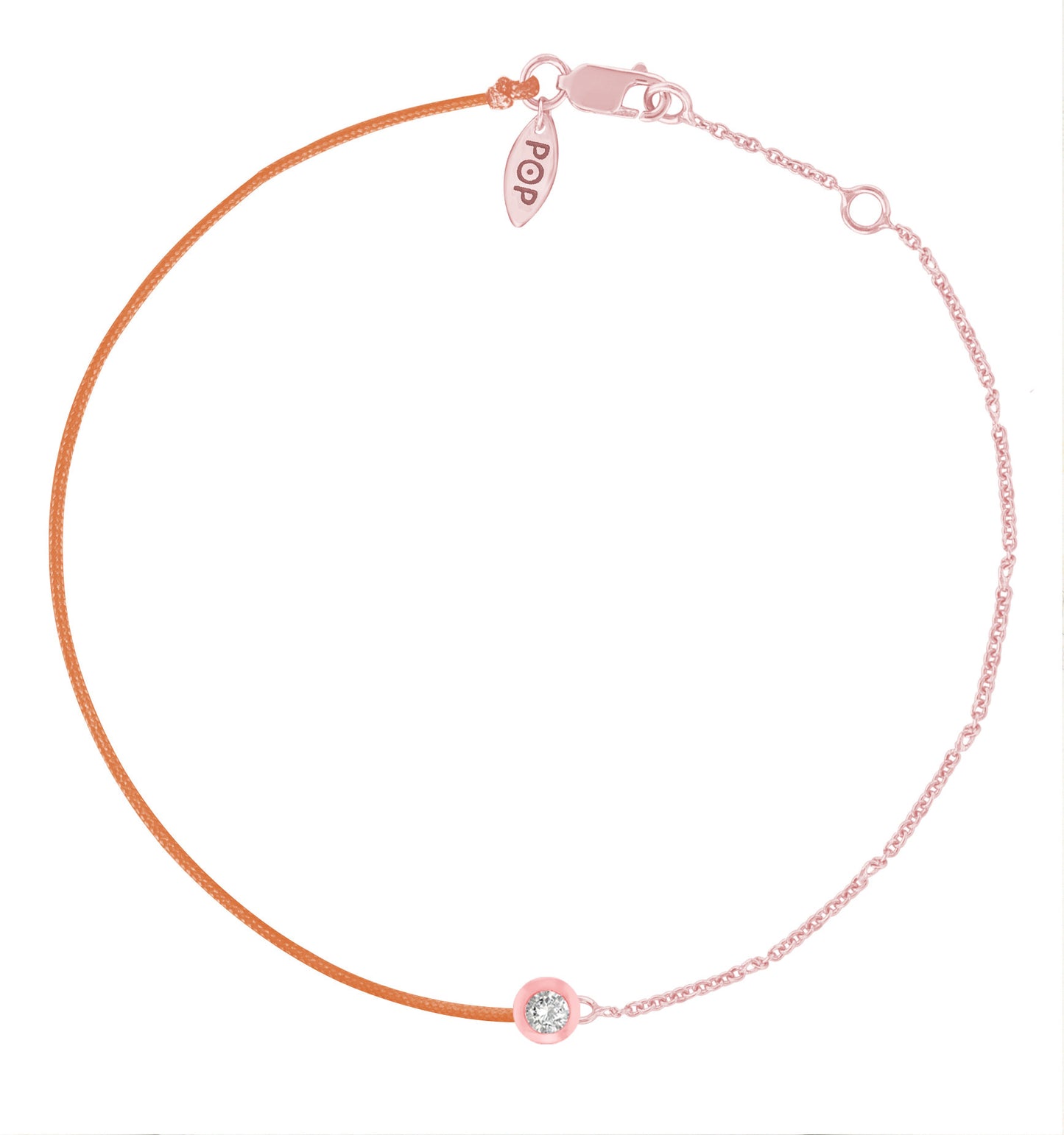POP .10cts Split Decision Bracelet/Anklet - POP Diamond Jewelry