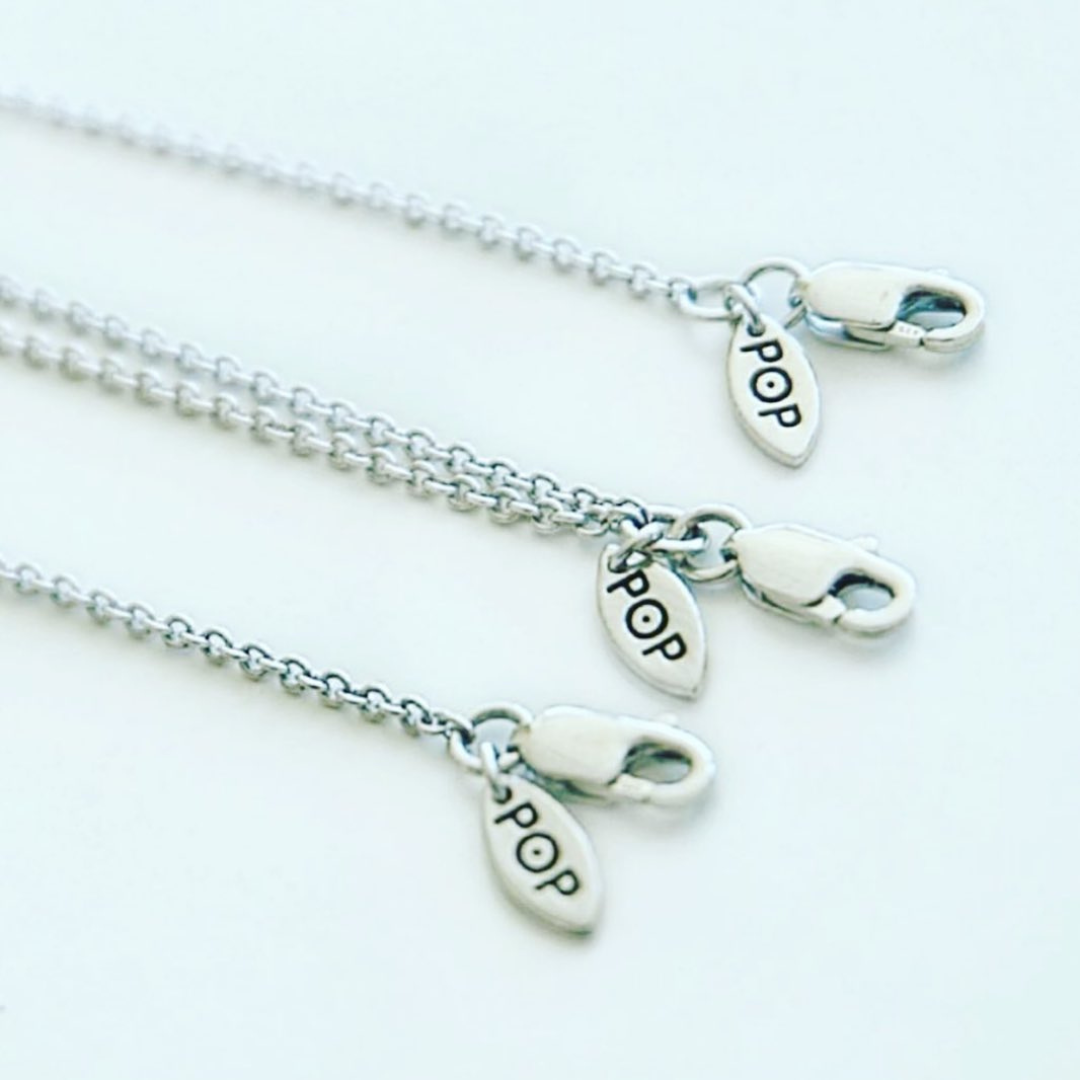 Sterling Silver | Single Chain Diamond Bracelet
