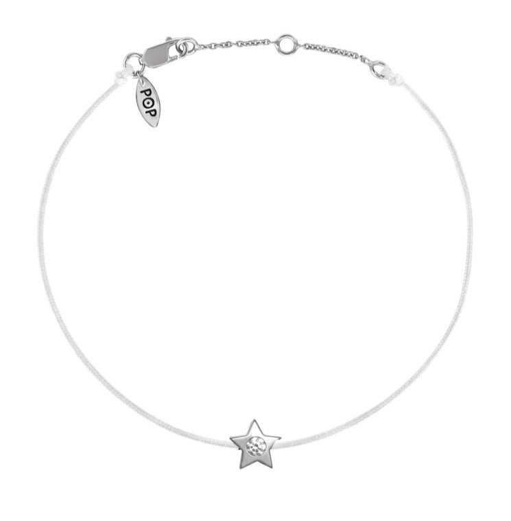 Sterling Silver | Star Bezel