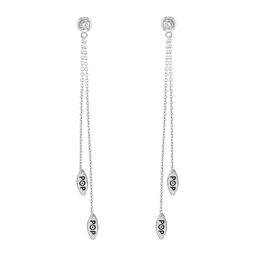 POP .20cts TW Diamond Earrings - POP Diamond Jewelry