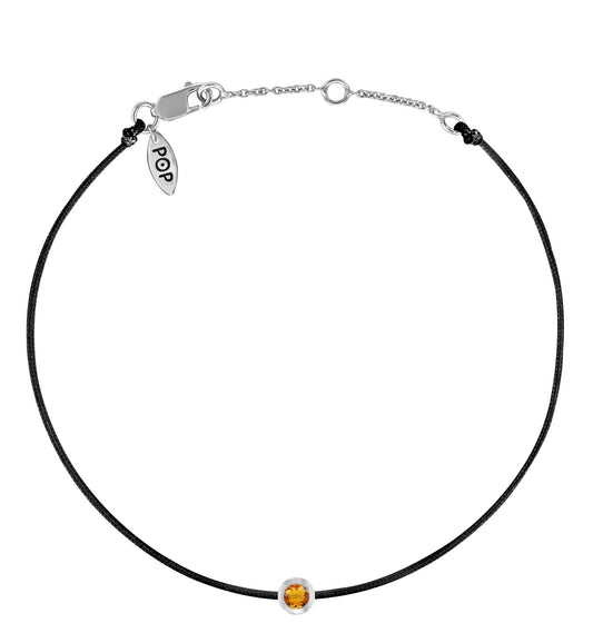 POP Citrine Birthstone Bracelet - NOVEMBER - POP Diamond Jewelry