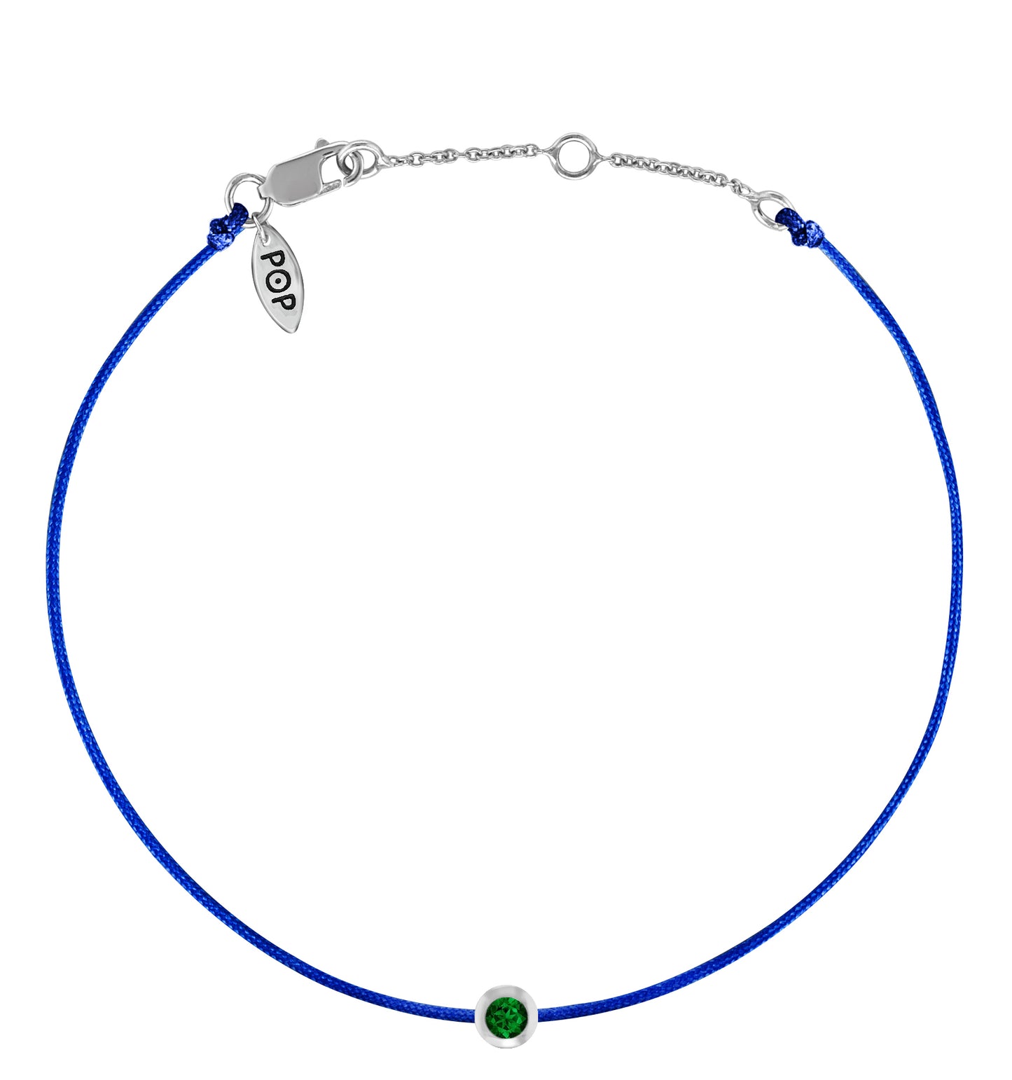 POP Emerald Birthstone Bracelet - MAY - POP Diamond Jewelry