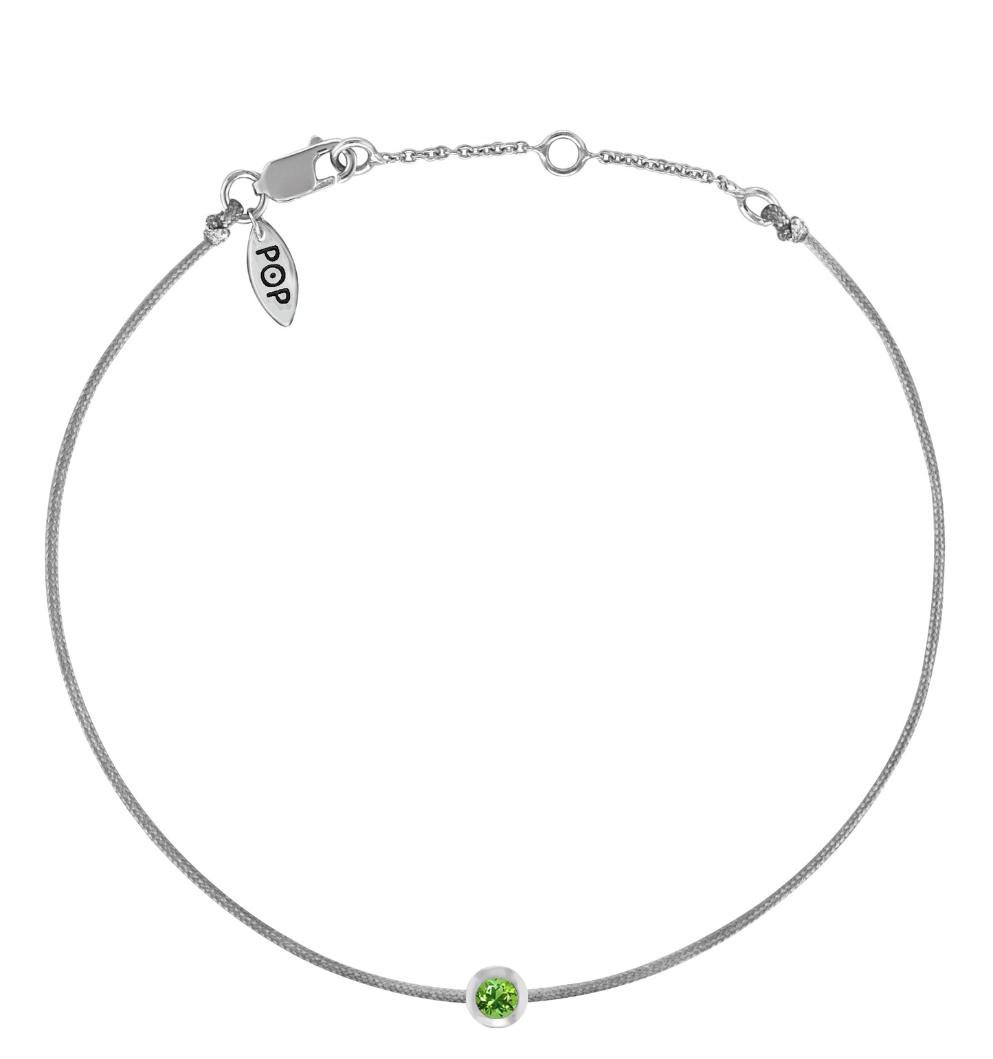 POP Peridot Birthstone Bracelet - AUGUST - POP Diamond Jewelry