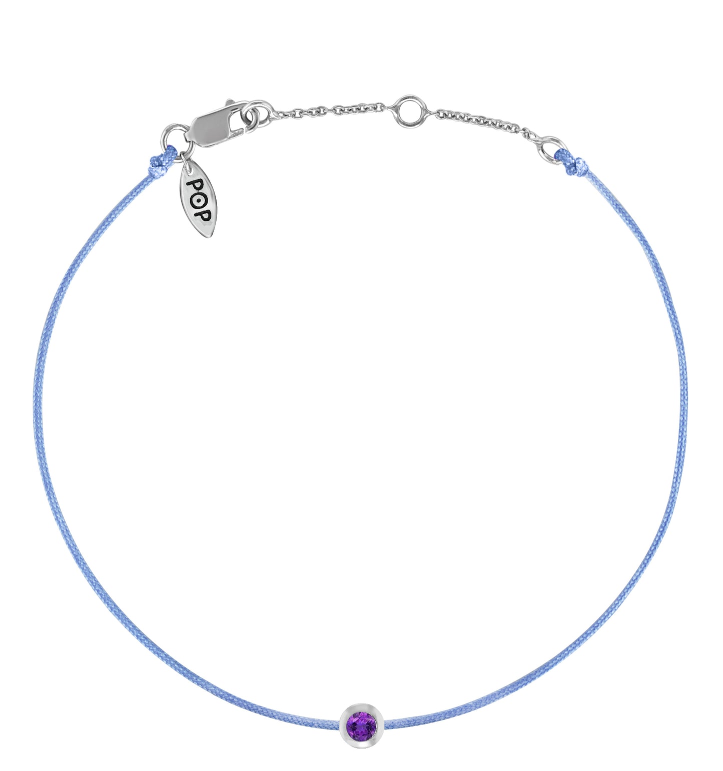 POP Amethyst Birthstone Bracelet - FEBRUARY - POP Diamond Jewelry