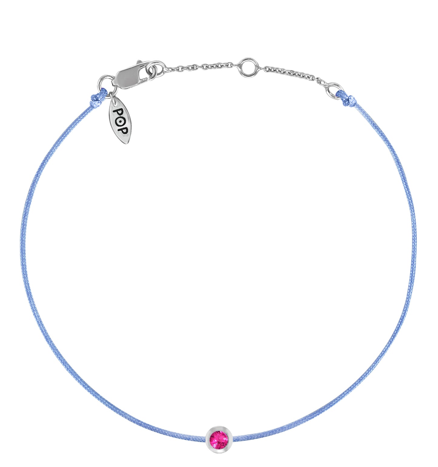 POP Pink Tourmaline Bracelet - OCTOBER - POP Diamond Jewelry