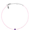 POP Amethyst Birthstone Bracelet - FEBRUARY - POP Diamond Jewelry